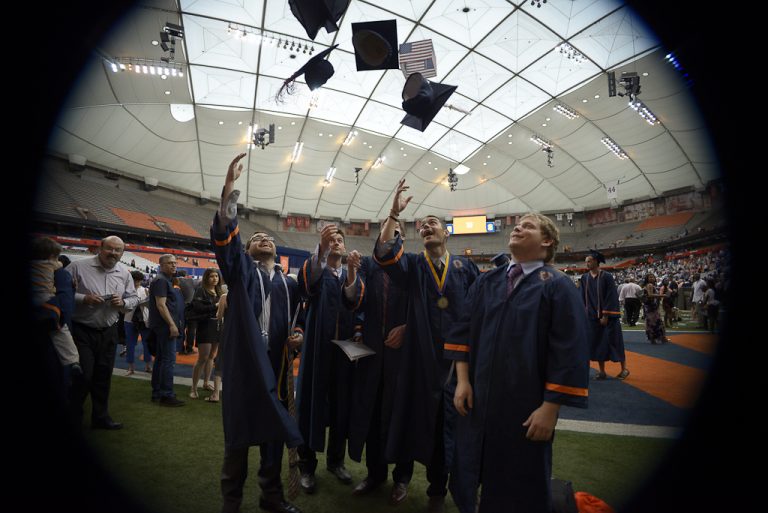 Syracuse University Commencement 2015 in the Carrier Dome