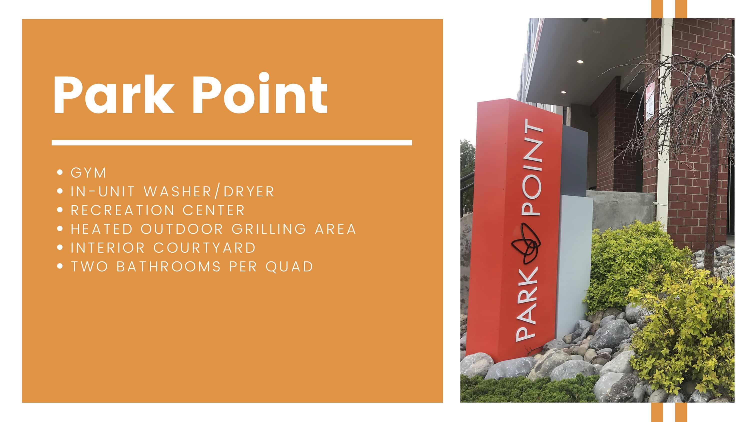 Park Point Amenities Breakdown