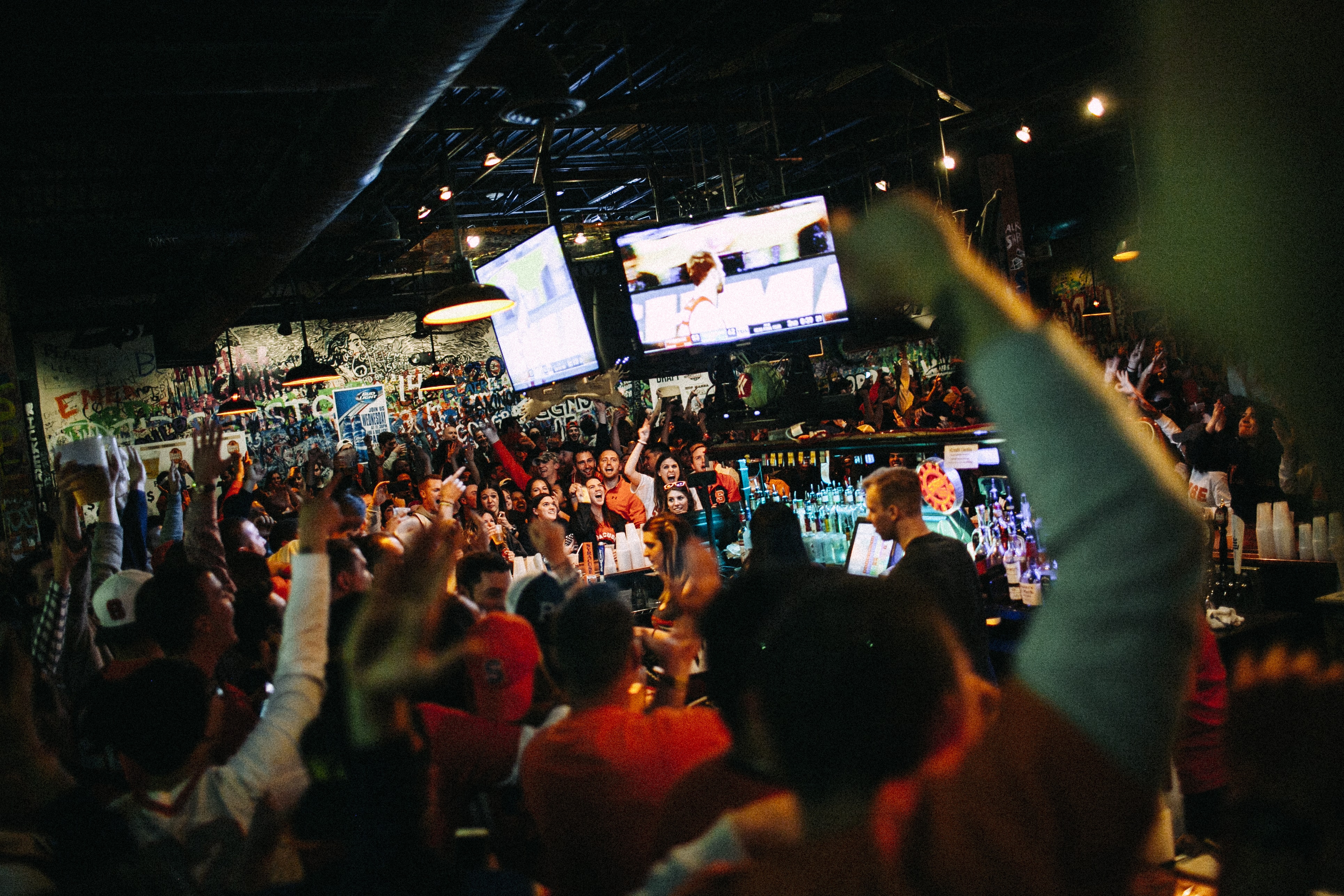 Chuck's during the 2016 Final Four