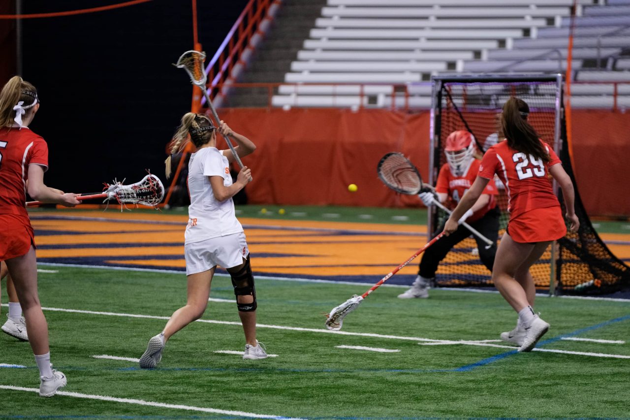Women's LAX finishes regular season with victory over Cornell
