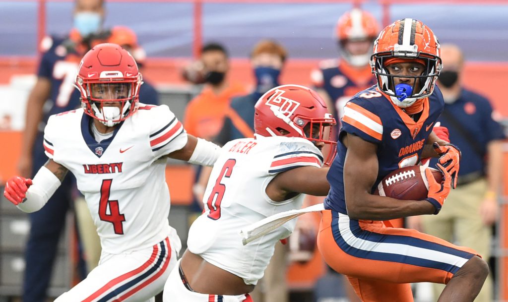 The Orange takes on the Blue Devils on Saturday, Oct. 10, 2020, at the Carrier Dome