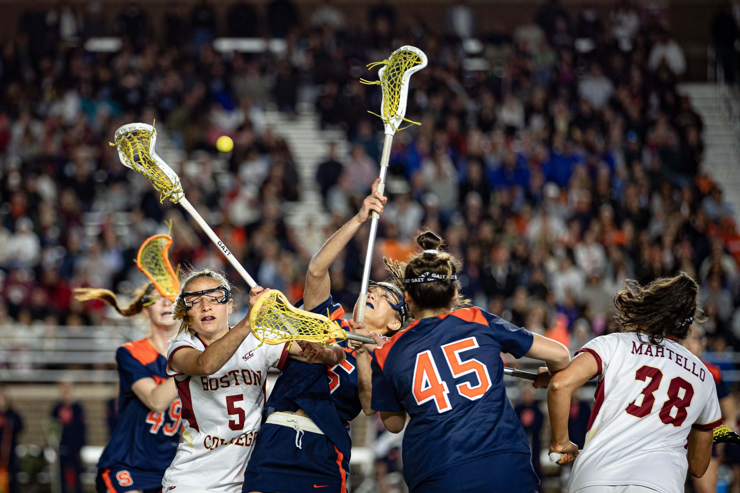 SU WLAX at BOSTON COLLEGE