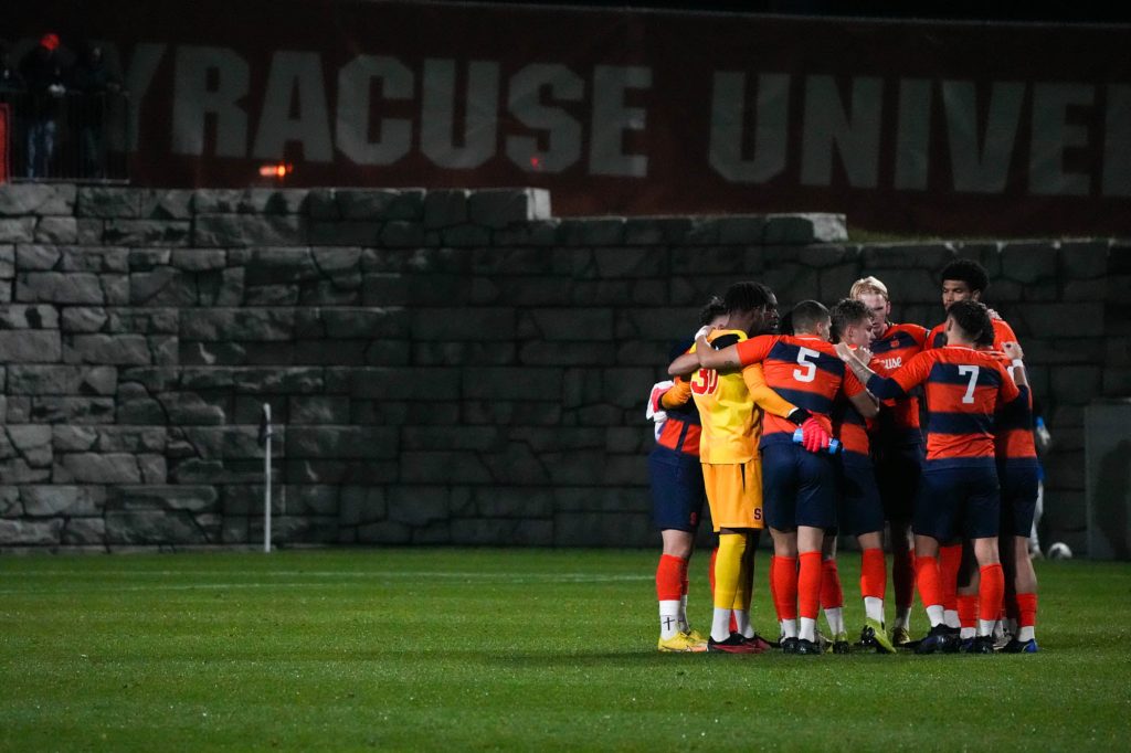 Syracuse held the lead going into half-time, and capped the score at 3-1 in their first game of the 2023 NCAA Tournament.