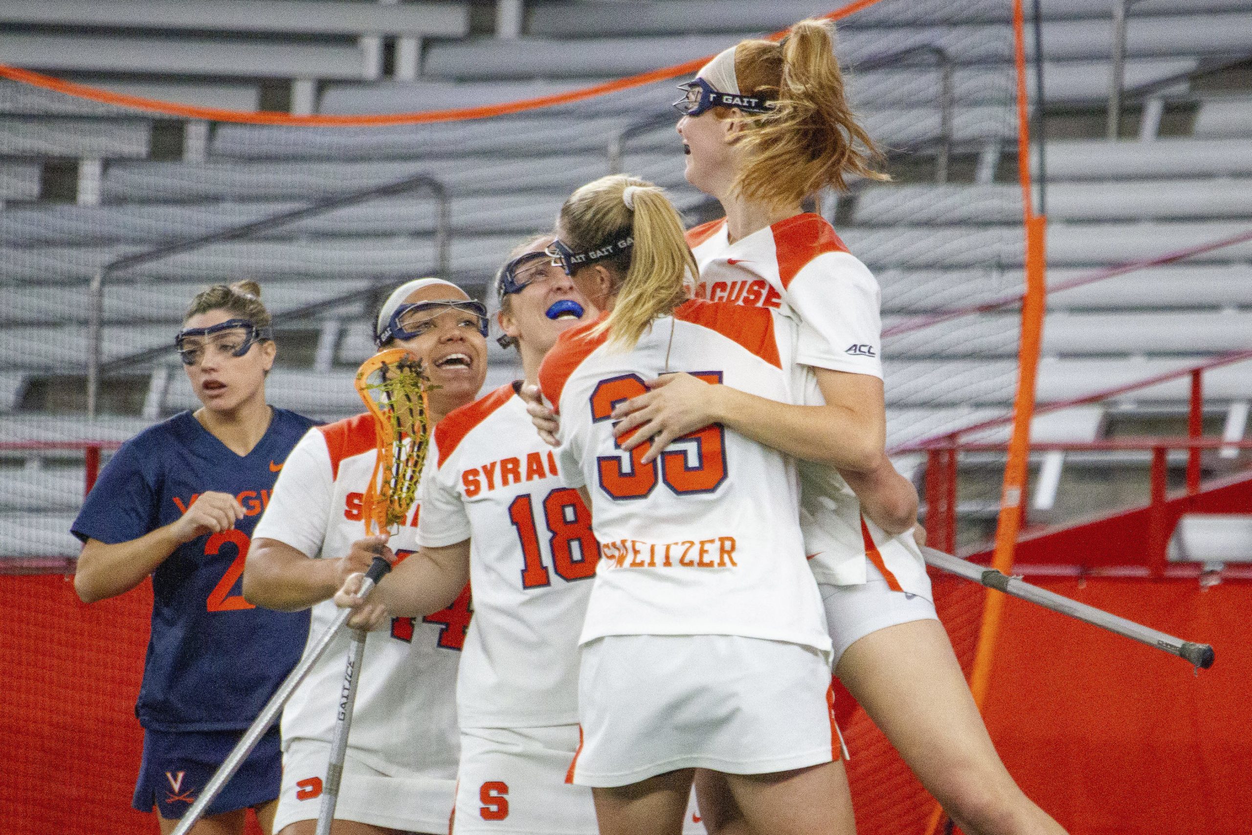 Syracuse vs University of Virginia Women's Lacrosse Game