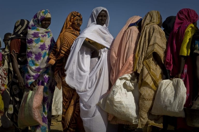 Darfurians refugees in Eastern Chad