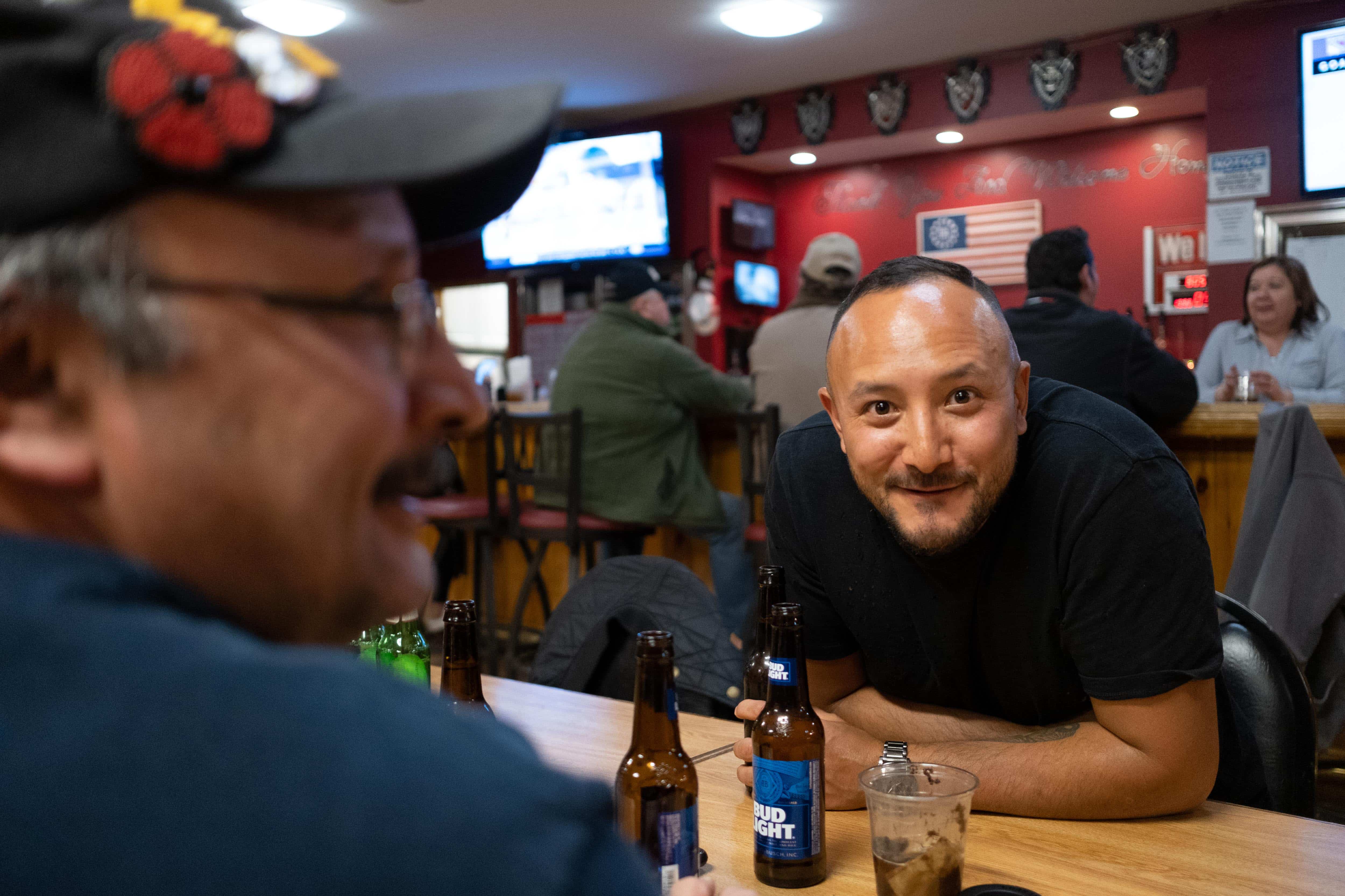 Akwesasne: American Legion portrait