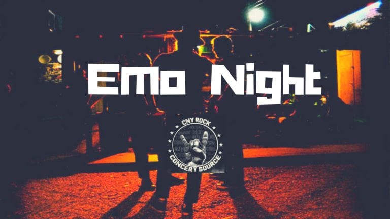 Syracuse Emo Night advance poster