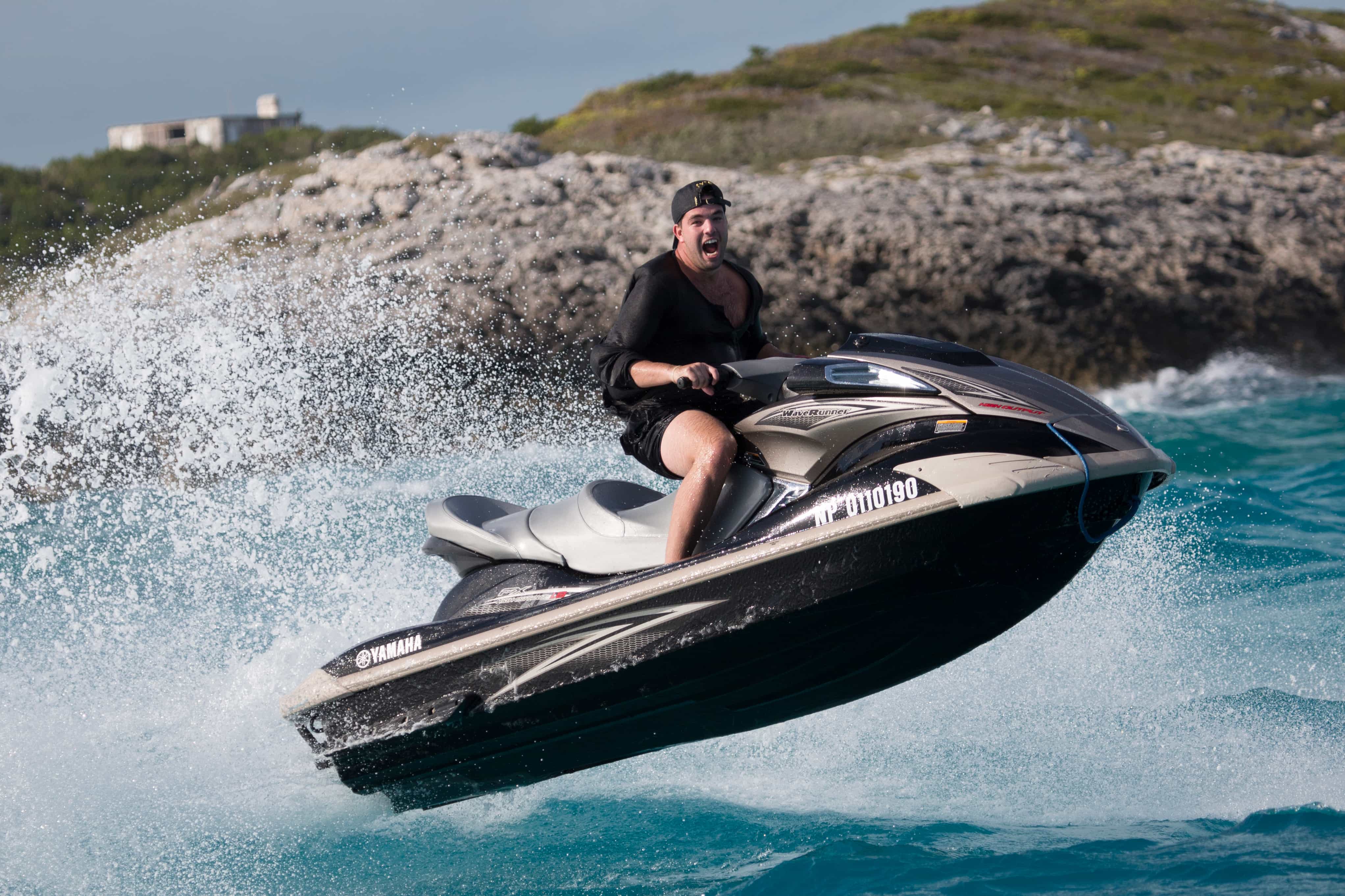 Fyre Festival promotional shot of cofounder Billy McFarland