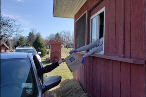 Hurds Family Farm first did the drive-through with friends and family on Monday, March 30 before opening to the public on Friday, April 5