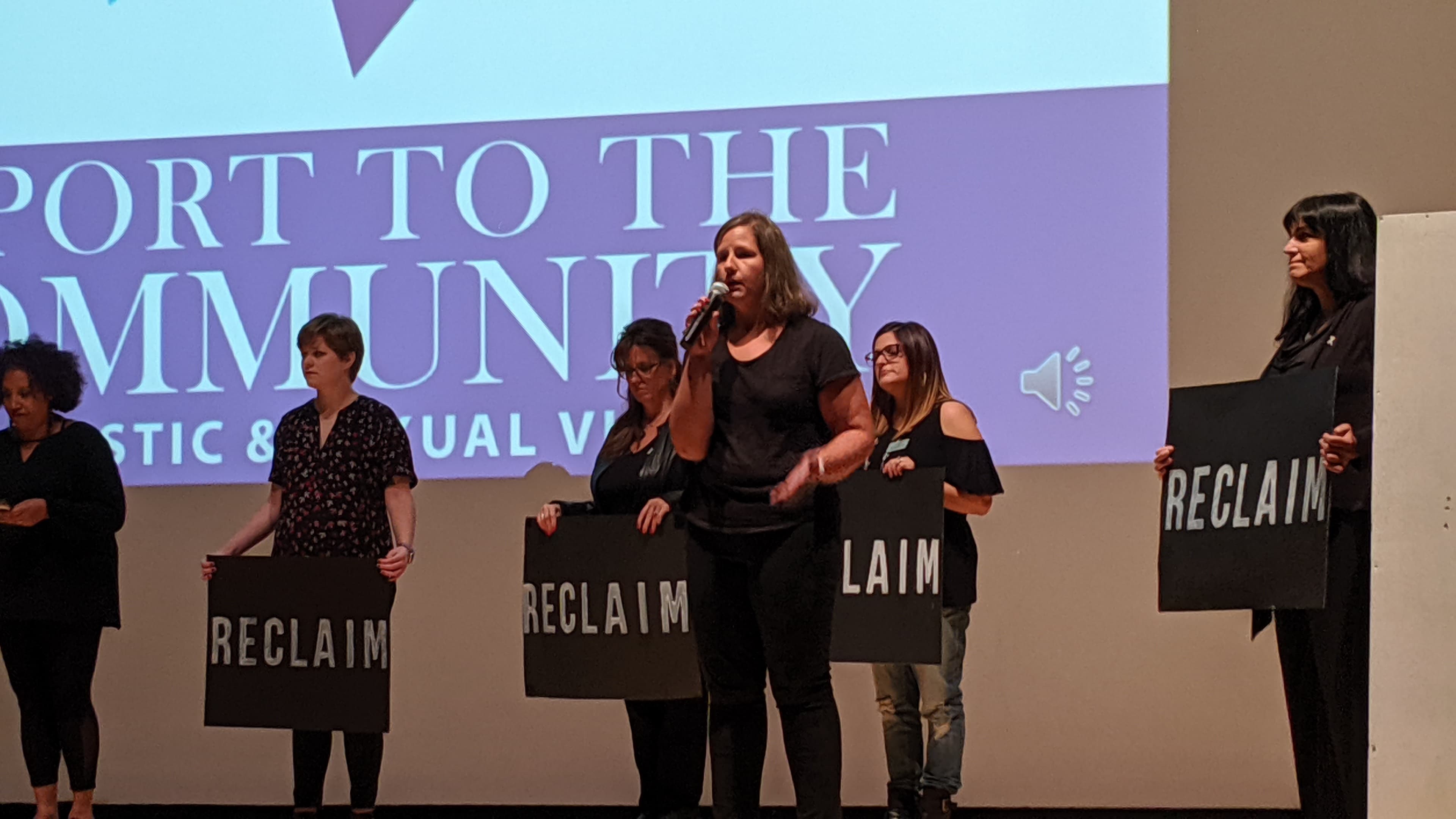 Vera House started off Domestic Violence Awareness Month at the Everson Museum on Oct. 2, 2019