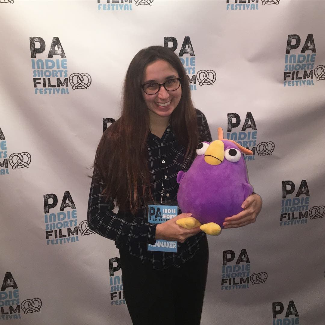 Justina Hnatowicz at the PA Indie Film Festival