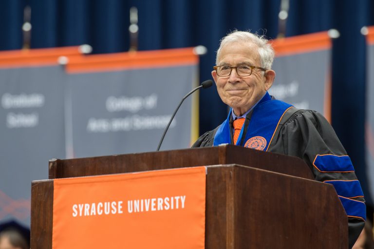 Commencement 2016 Ceremony Donald E. Newhouse Commencement Speaker