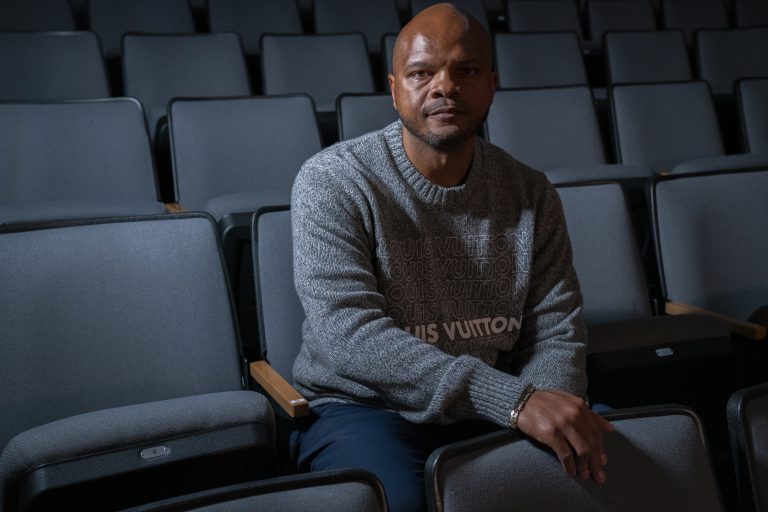 Kevin Richardson of the Central Park 5 at Syracuse University on Sept. 9, 2019.