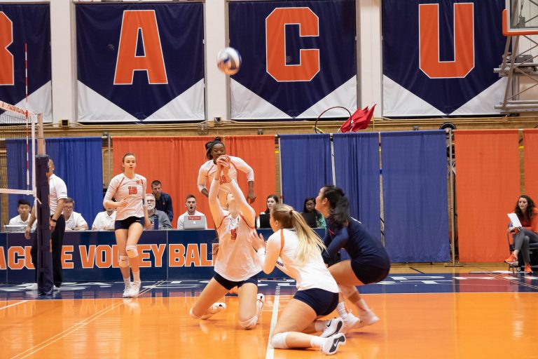 Syracuse vs. Boston College volleyball on Oct. 31, 2018