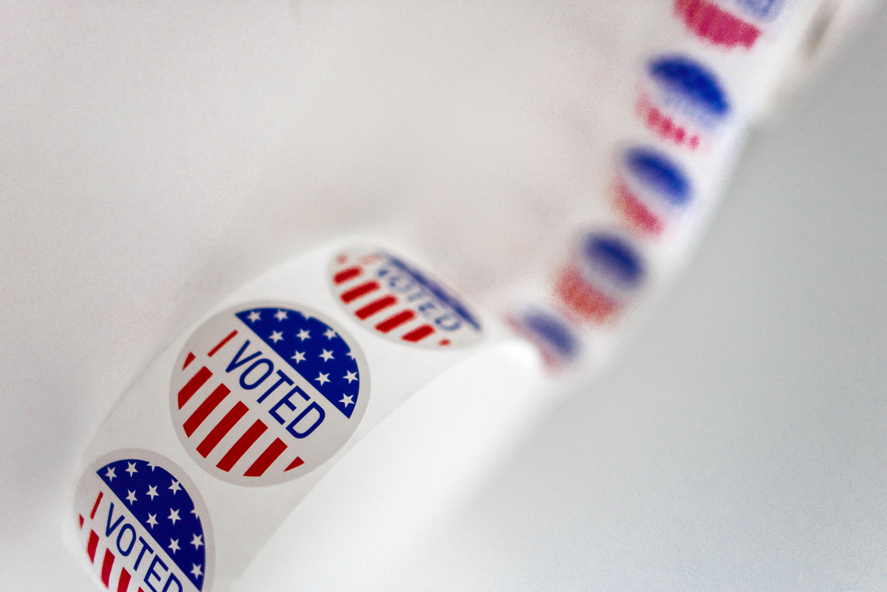 I Voted Stickers
