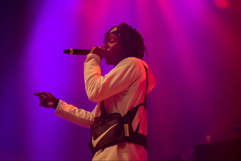 J.I.D live in concert at Syracuse University on Dec. 7, 2018