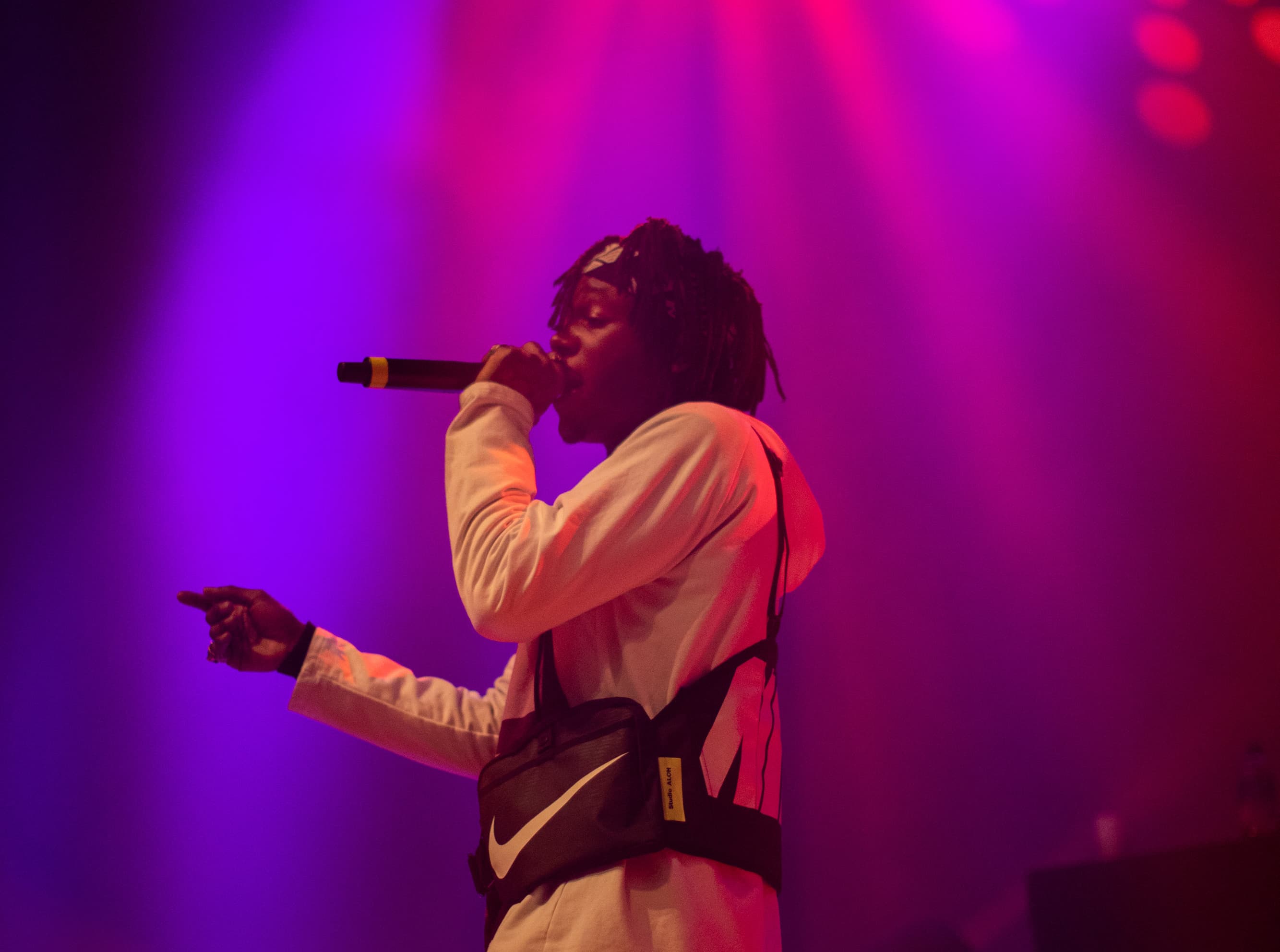 J.I.D live in concert at Syracuse University on Dec. 7, 2018