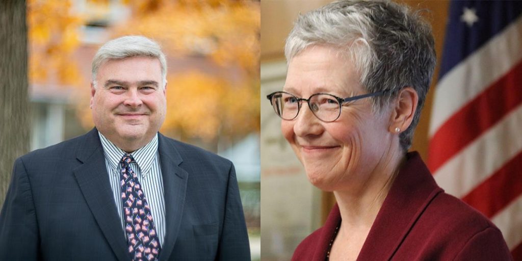 Onondaga County 12th District race between David Knapp and Jennifer Blusk