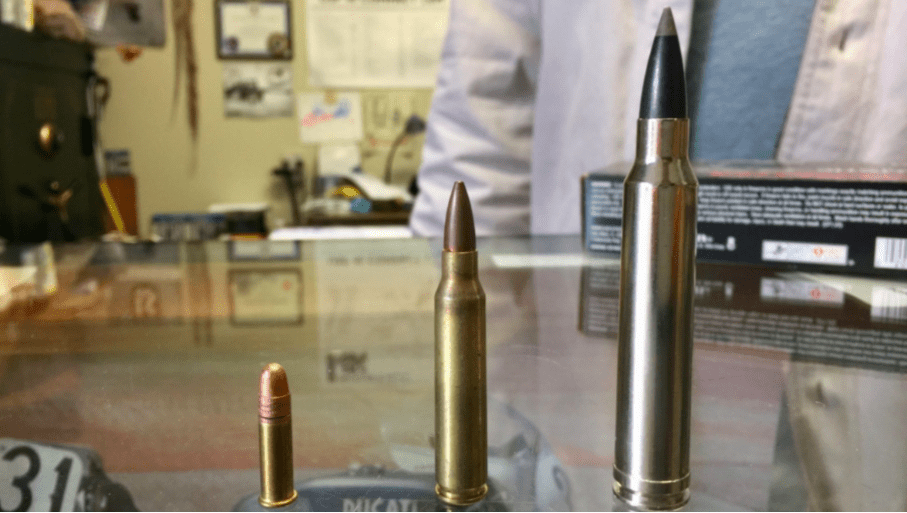 Bullets at local firearms dealer