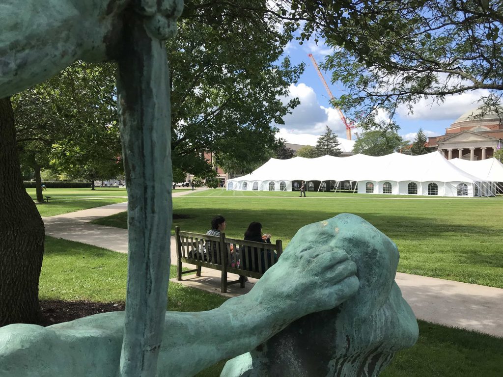 The Quad at Syracuse University - September 2019