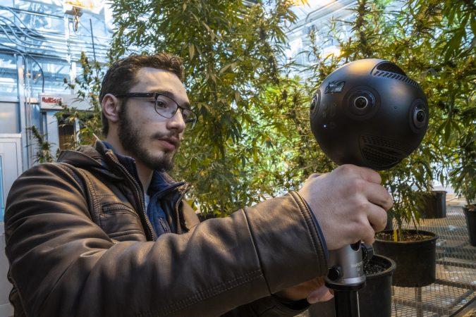 VR student Sonny Cirasuolo visited the Surge Laboratory in Geneva on March 1, 2020.