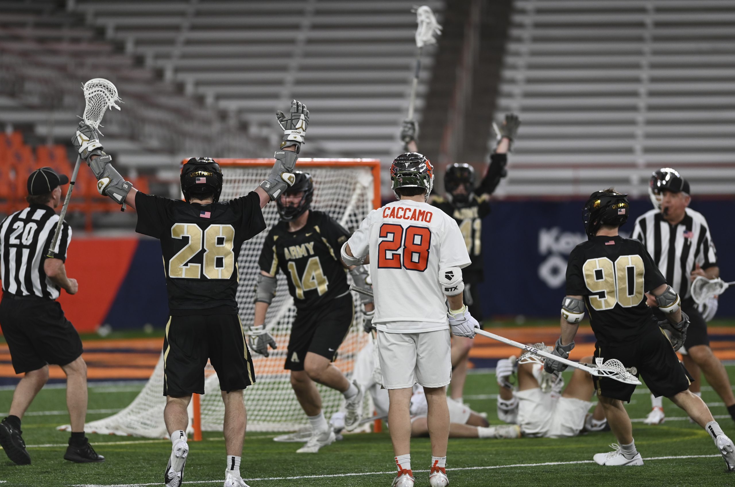 Syracuse men’s lacrosse loses third straight, falls to No. 13 Army 17-13